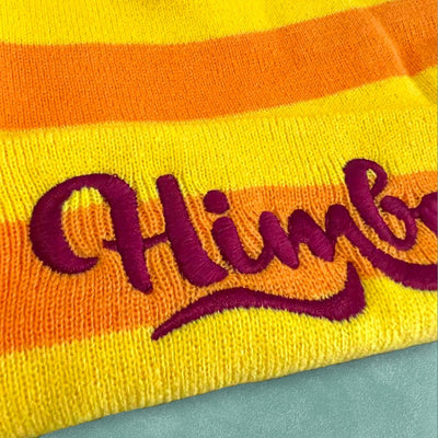 Custom Embroidered Beanies, Personalized Design — mounting and display reference