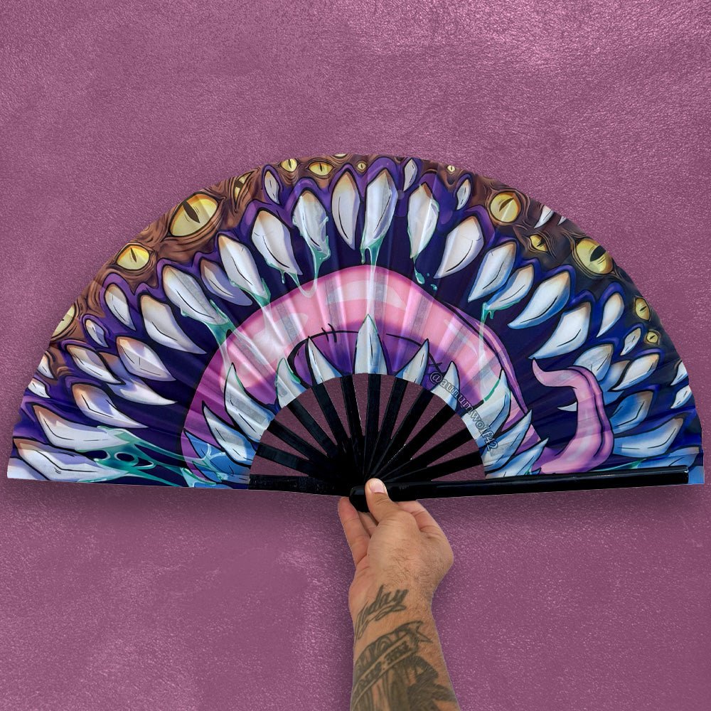 Custom Clack Fans - Alchemy Merch - Drag Snap Rave Fans - Create your own Fans