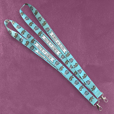 Custom Lanyards for Events, Conferences & Brand Merch — full color print example