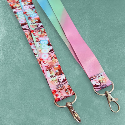 Custom Lanyards for Events, Conferences & Brand Merch — close-up detail view