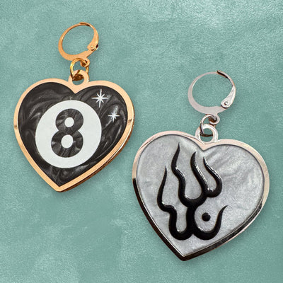 Custom Hard Enamel Stitch Markers, Zipper Pulls & Shoe Charms