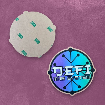 Custom UV Printed Wooden Stickers, Made in USA - Alchemy Merch