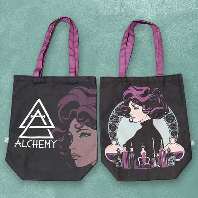 Custom Flat-Bottom Tote Bags, Sublimated Full Color