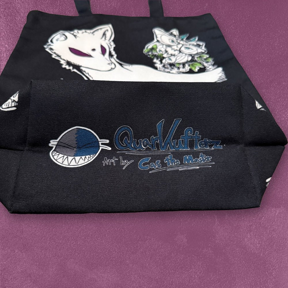 Custom Flat-Bottom Tote Bags, Sublimated Full Color 