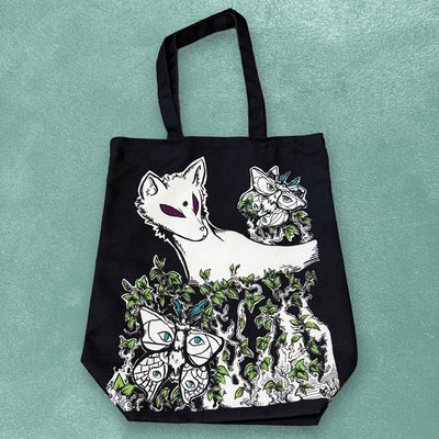 Custom Flat-Bottom Tote Bags, Sublimated Full Color