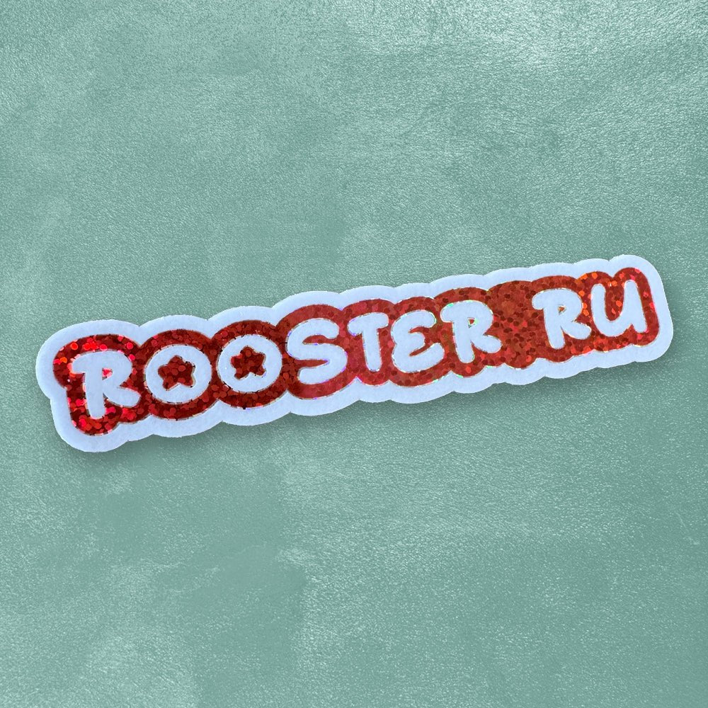 Custom Glitter Stickers, Made in USA