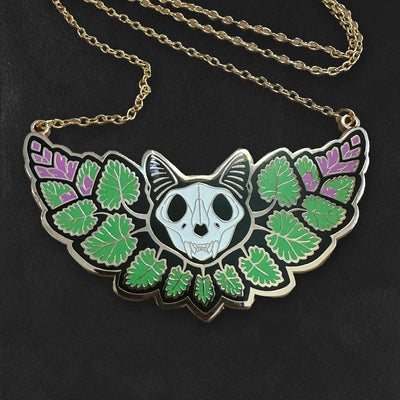 Custom Hard Enamel Necklaces, Gold or Silver Chain
