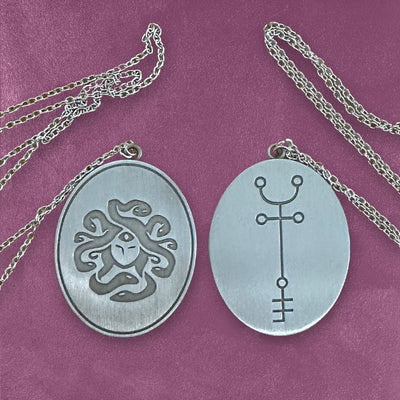 Custom Soft Enamel Necklaces, Gold or Silver Chain — packaging detail