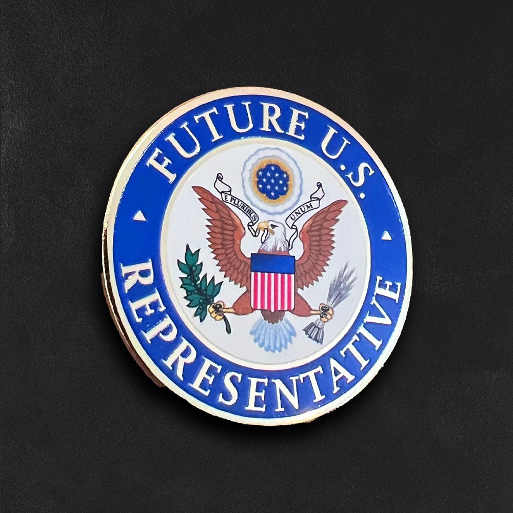Rush Custom UV Printed Pins, 12-14 Day Delivery