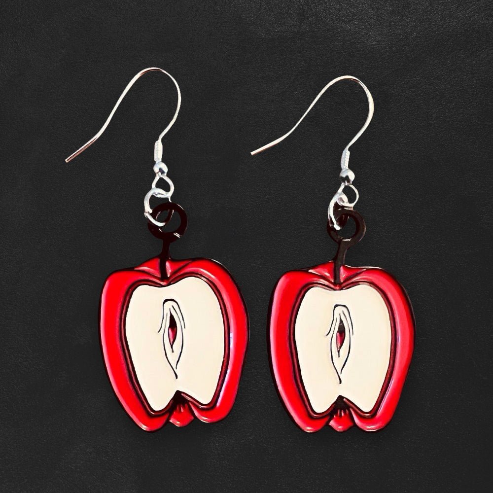 Custom Soft Enamel Earrings, Tactile Texture — scale and sizing reference