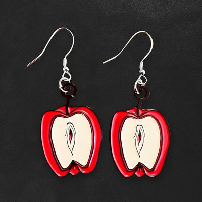 Custom Soft Enamel Earrings, Tactile Texture — scale and sizing reference