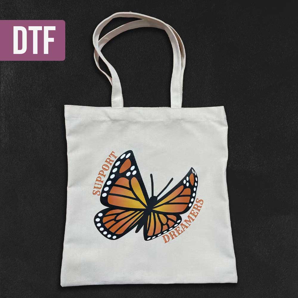 Custom Tote Bags, Screen Printed or DTF 