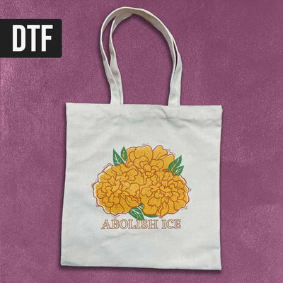Custom Tote Bags, Screen Printed or DTF 