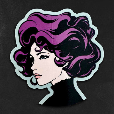 Custom Die-Cut Vinyl Stickers, Made in USA — production sample