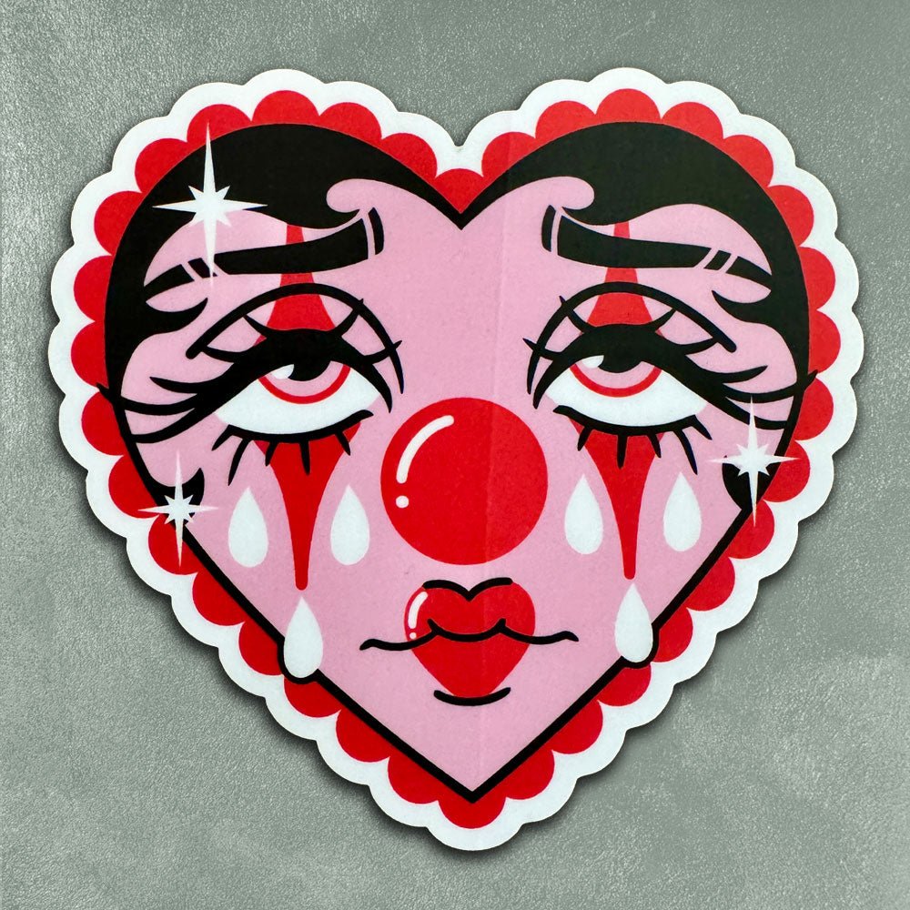 Custom Die-Cut Vinyl Stickers, Made in USA — close-up detail view