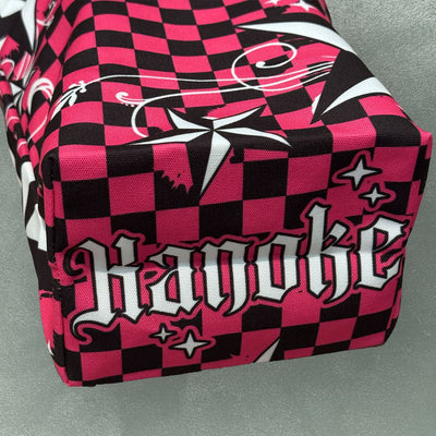 Custom Flat-Bottom Tote Bags, Sublimated Full Color — scale and sizing reference