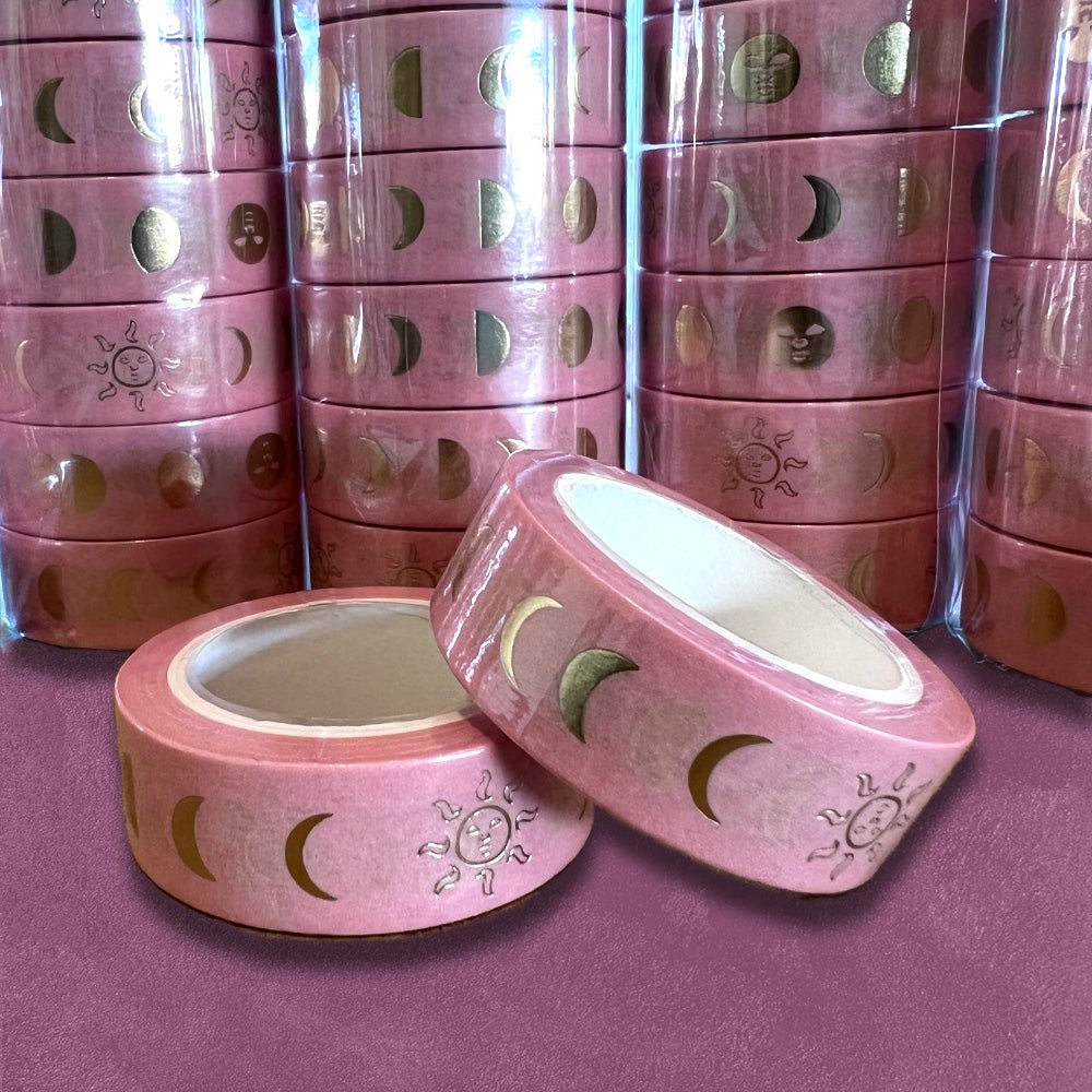 Custom Foil Washi Tape, Metallic Accents