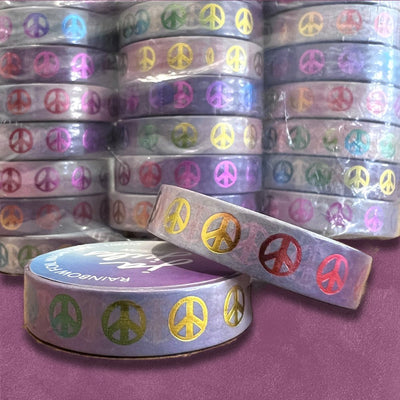 Custom Foil Washi Tape, Metallic Accents — color and finish variations