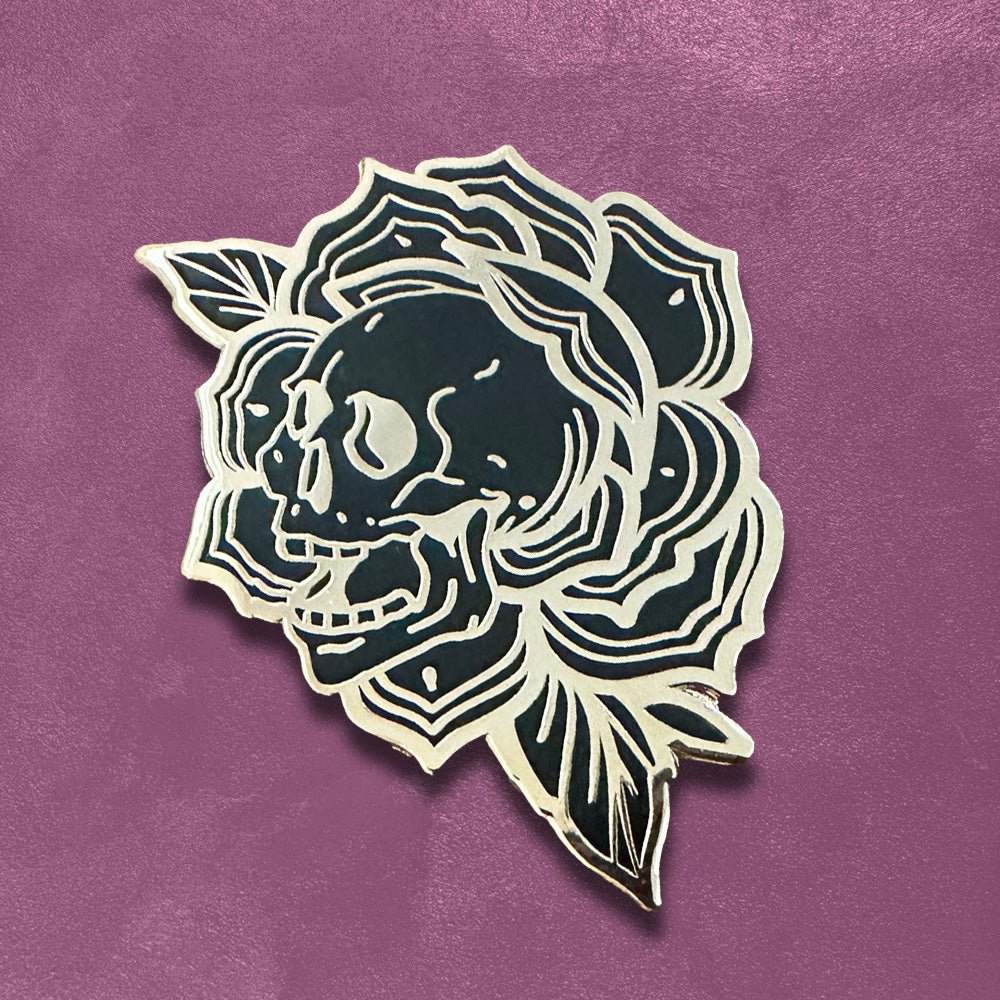 Custom Hard Enamel Pins — branding and personalization example
