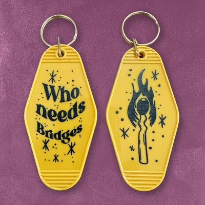 Custom Motel Keychains, UV Printed Full Color