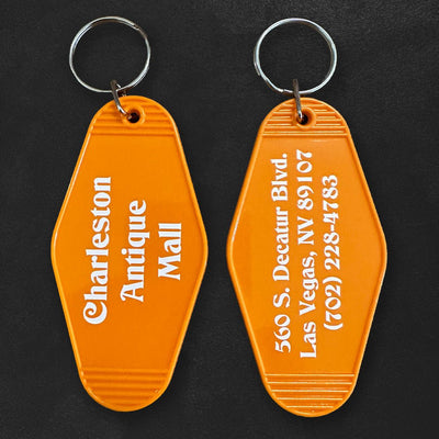 Custom Motel Keychains, UV Printed Full Color — full color print example