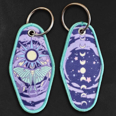 Custom Motel Patch Keychains - Alchemy Merch - Make your own custom Motel Patch Keychains - custom merchandise