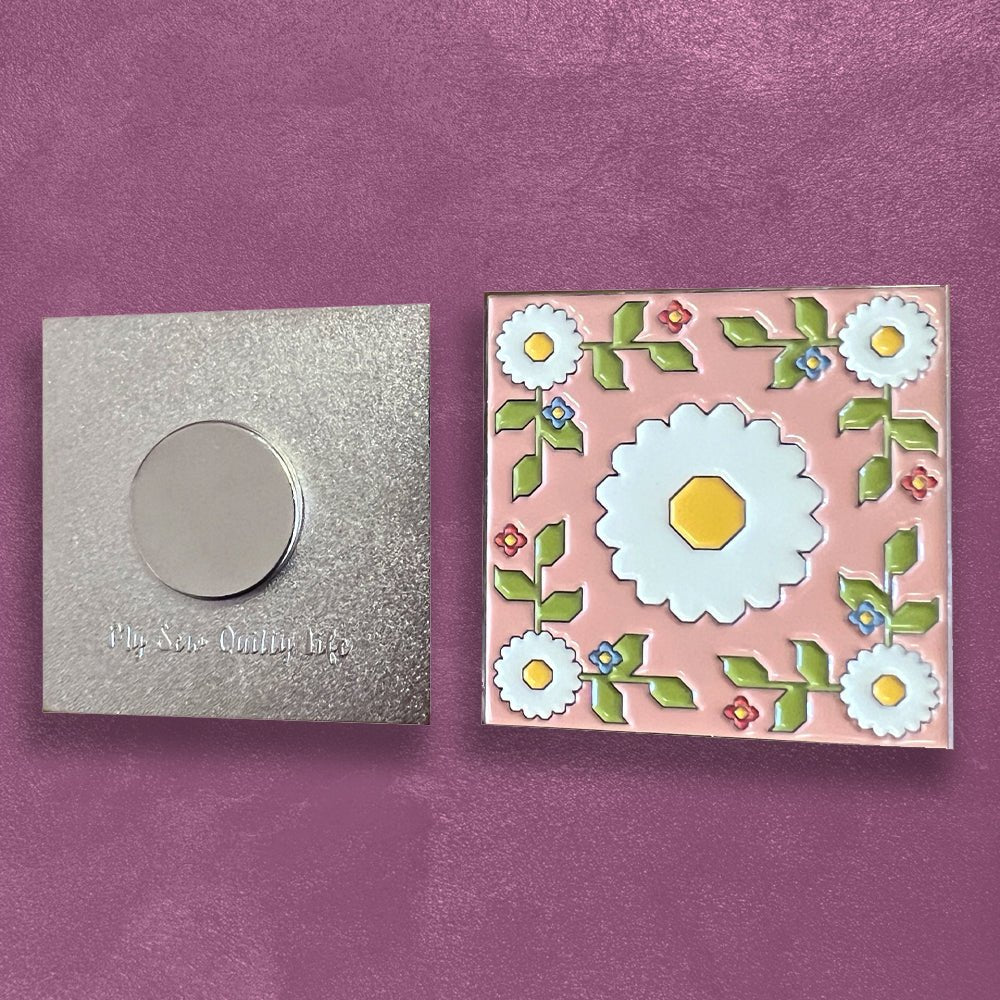 Custom Soft Enamel Needle Minders for Cross Stitch — packaging detail