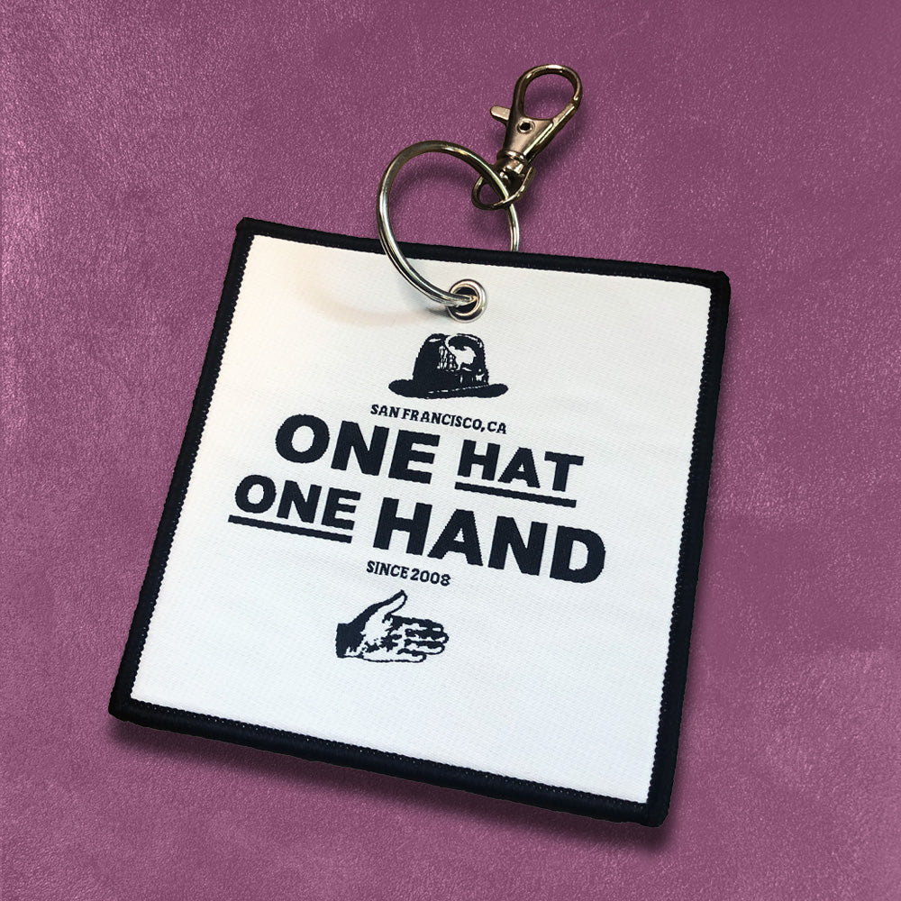 Custom Patch Keychains — customer order example