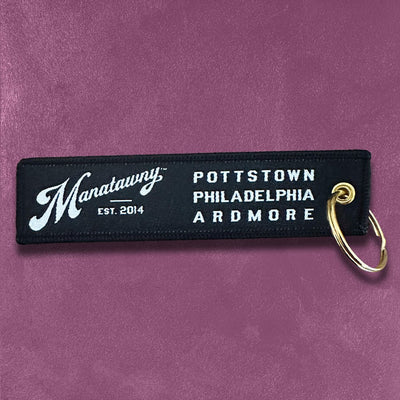 Custom Patch Keychains — reverse side and backing detail