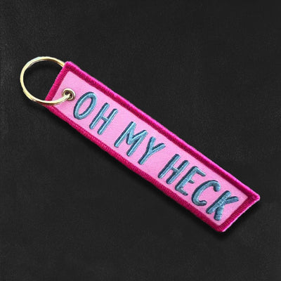Custom Patch Keychains — finish and texture detail