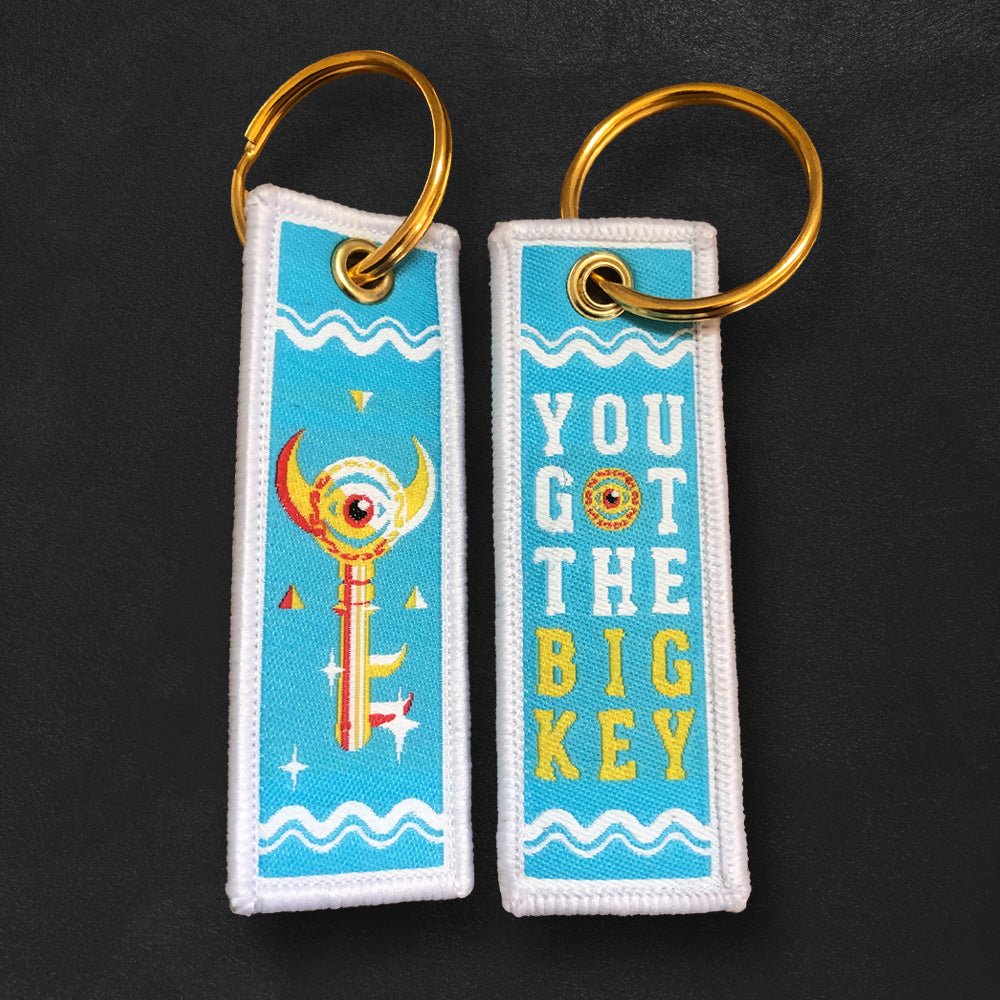 Custom Patch Keychains — finish and texture detail