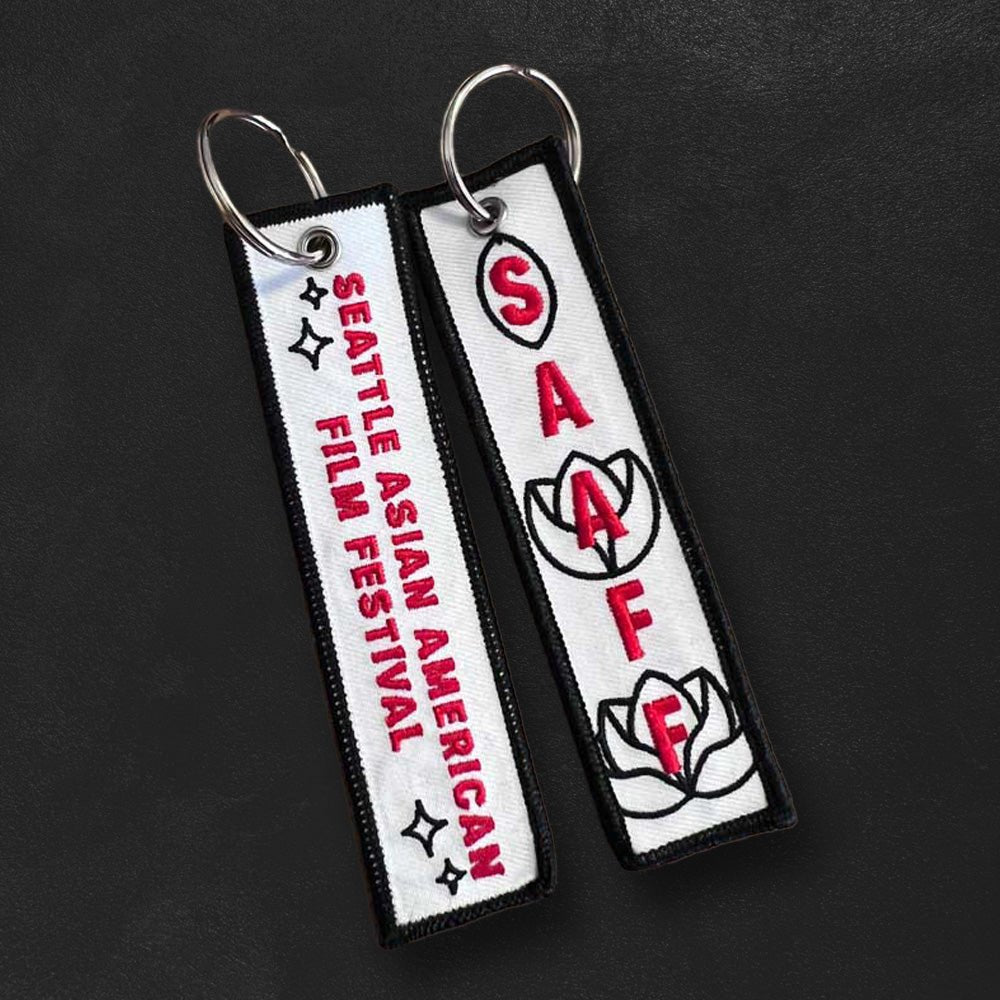 Custom Patch Keychains — variant style example