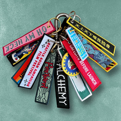 Custom Patch Keychains
