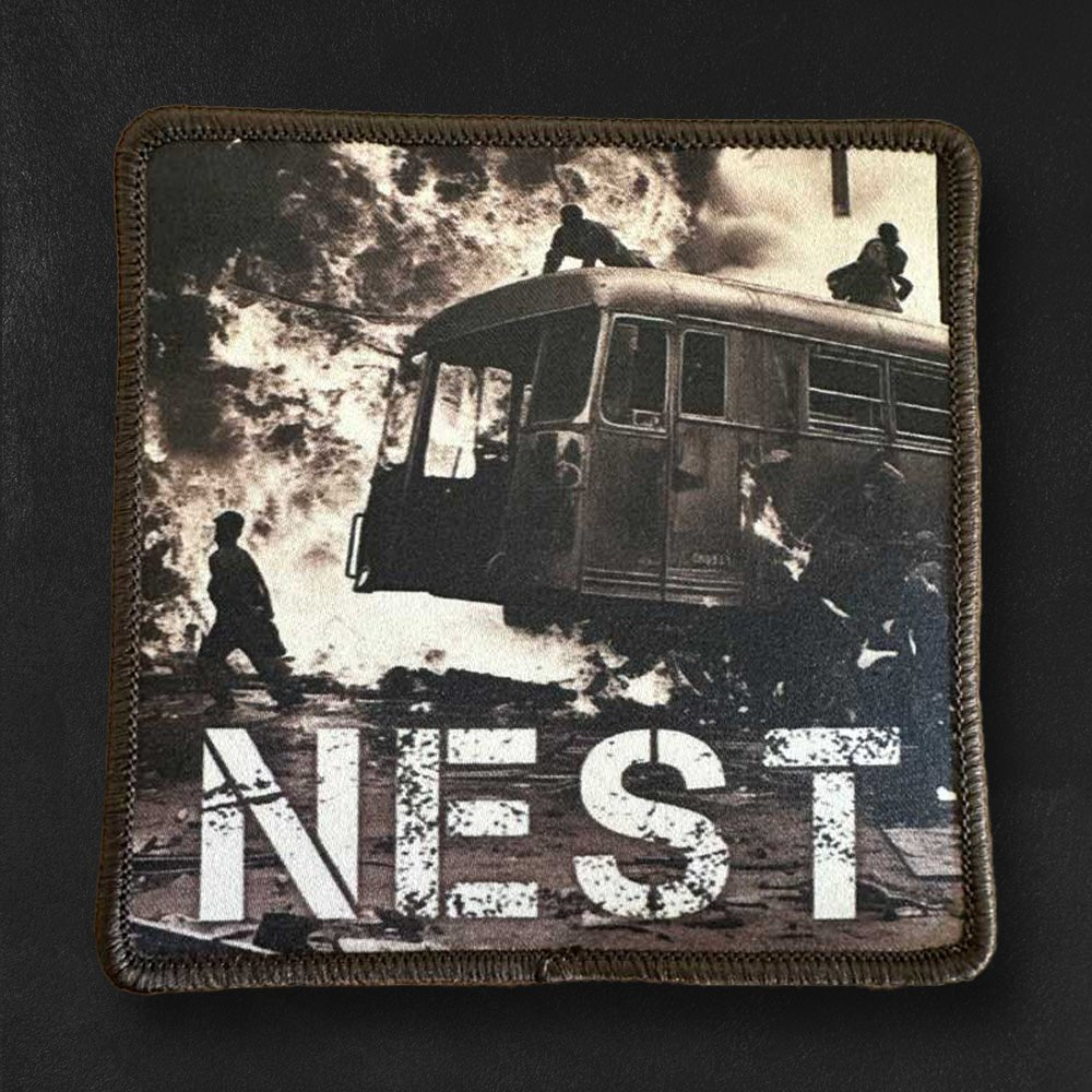 Custom Photo Transfer Patches, Full Color — mounting and display reference