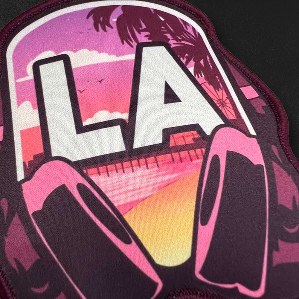 Custom Photo Transfer Patches, Full Color — full color print example