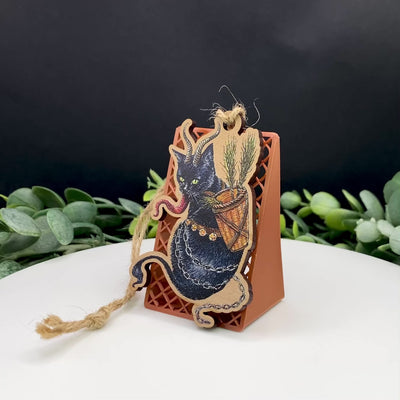 Custom Wooden Ornaments, Made in USA, Sustainable Cherry