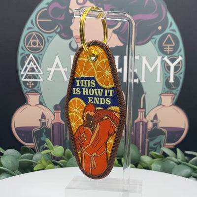 custom embroidered keychains
