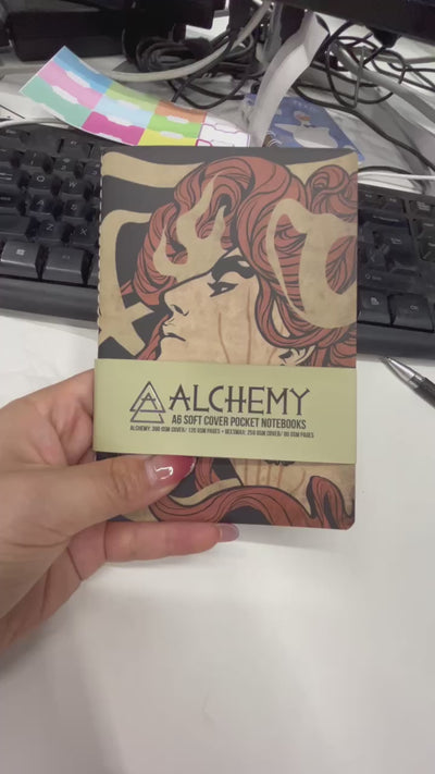 Custom A6 Pocket Notebooks, Stitch-Bound
