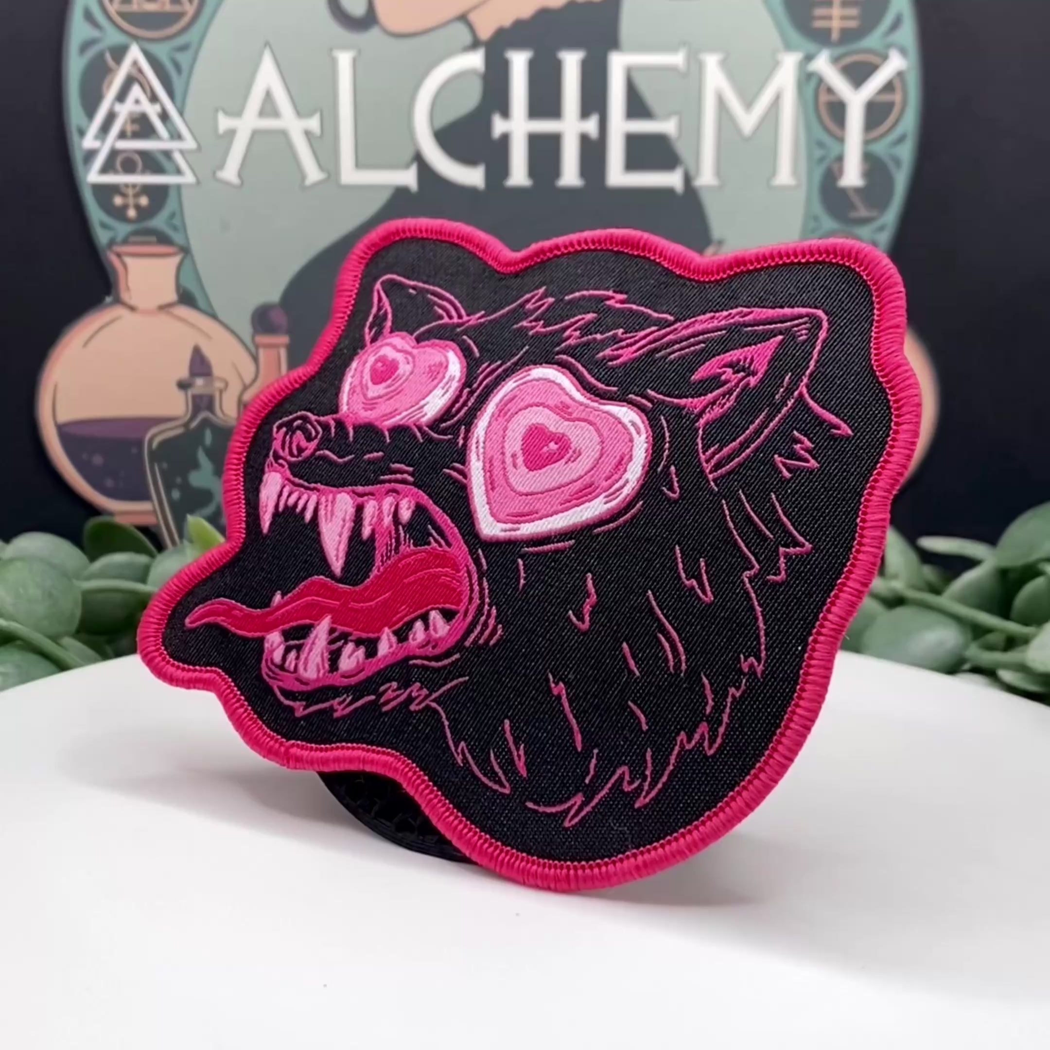 Load video: custom woven patches for jackets
