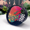 UV printed custom pin with full-color photo-quality detail