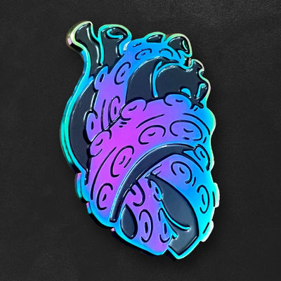 Custom Anodized Rainbow Plated Soft Enamel Pins