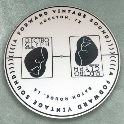 Custom Double-Sided Screen Printed Vinyl Record Slip Mats — color and finish variations