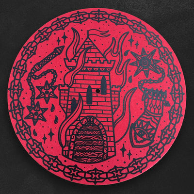 Custom Screen Printed Vinyl Record Slip Mats