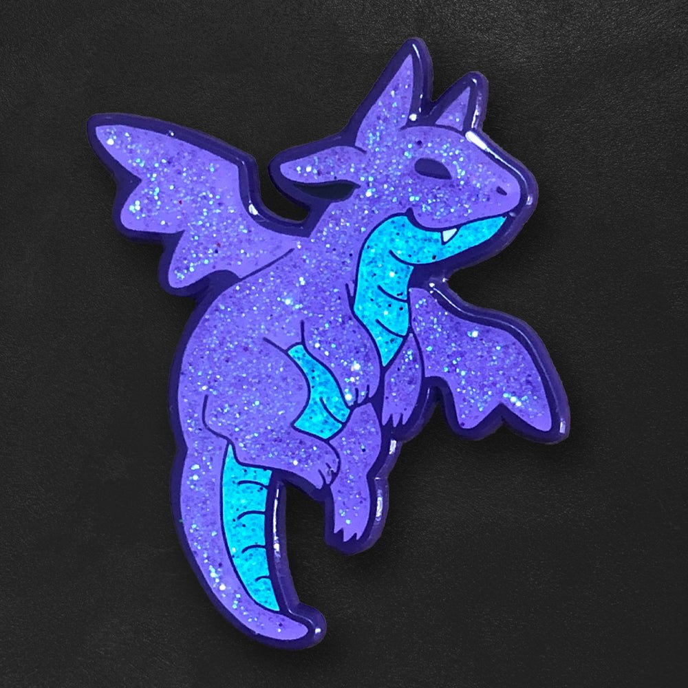 Custom Soft Enamel Pins — full color print example