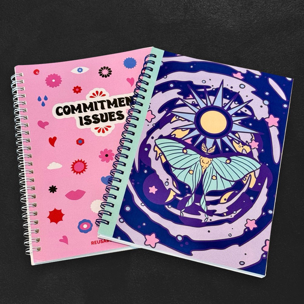 Custom A5 Spiral Bound Sticker Books