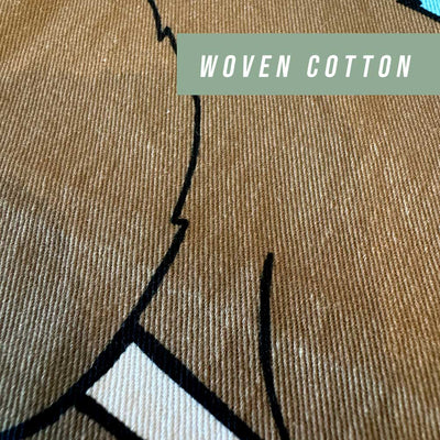 Custom Cotton & Polyester Tea Towels — mounting and display reference