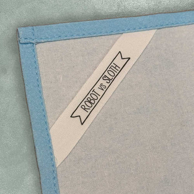 Custom Cotton & Polyester Tea Towels — branding and personalization example