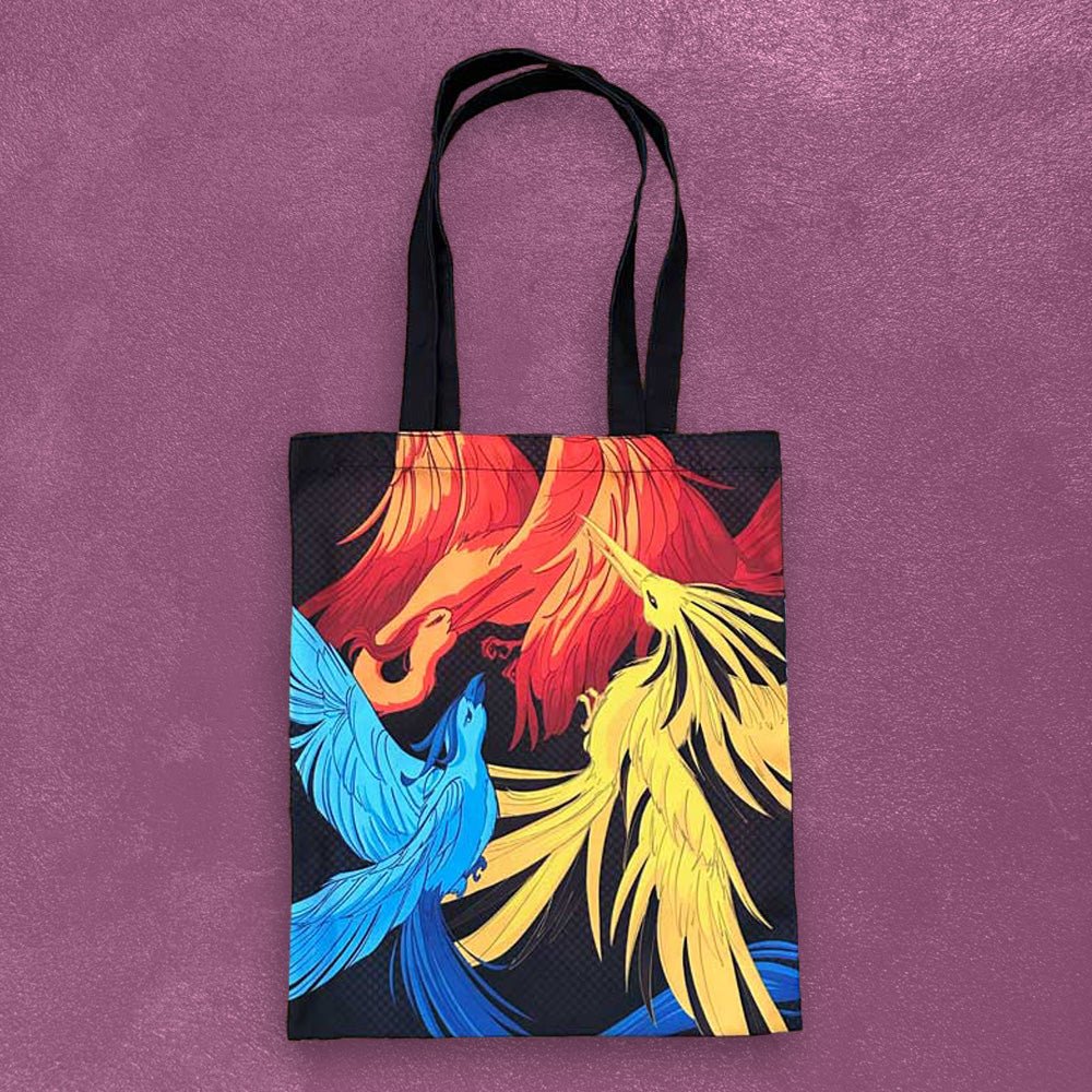 Custom Sublimated Tote Bags, Full-Color All-Over Print — design layout sample