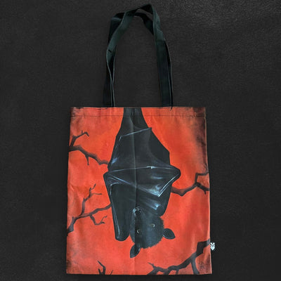 Custom Sublimated Tote Bags, Full-Color All-Over Print — mounting and display reference
