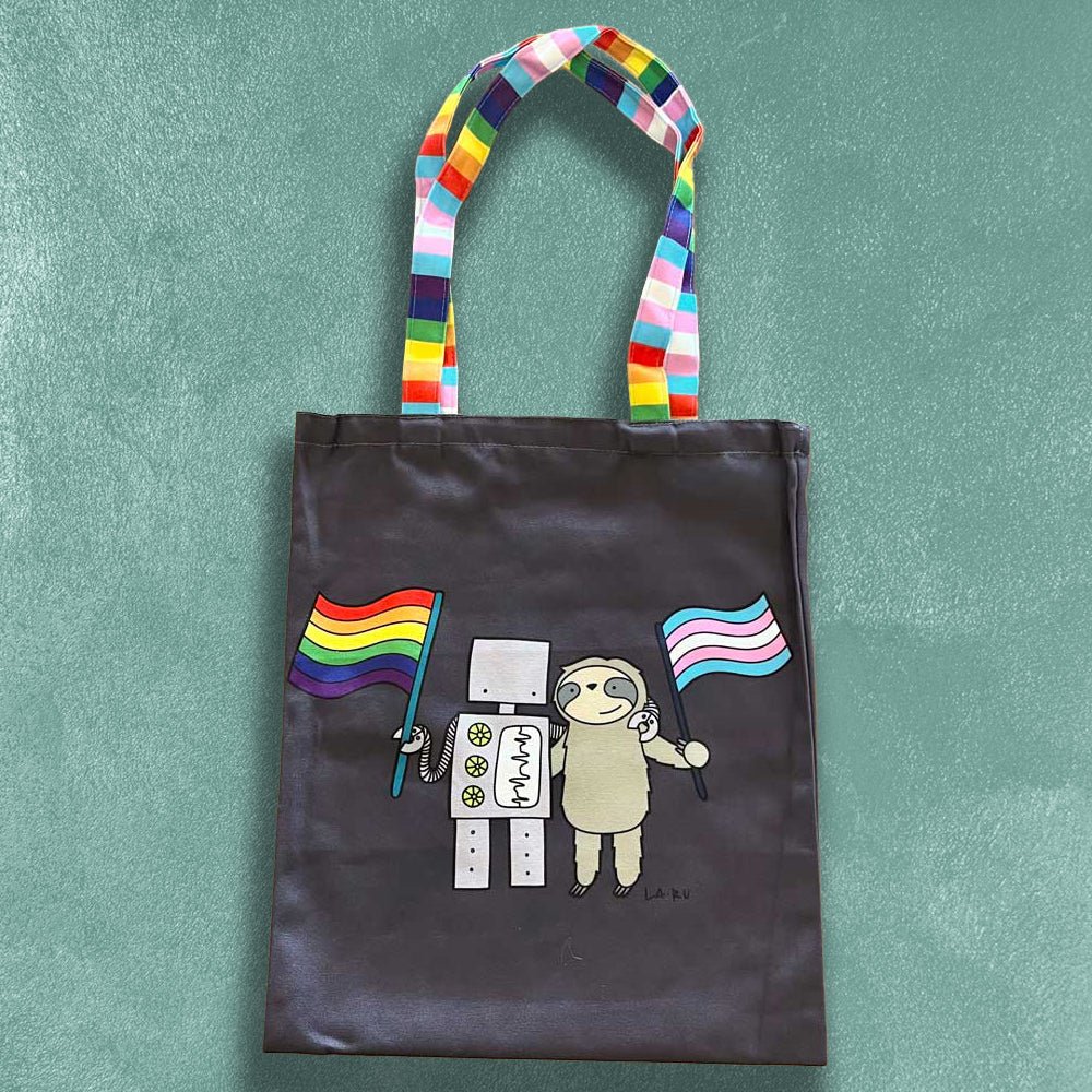 Custom Sublimated Tote Bags, Full-Color All-Over Print — full color print example